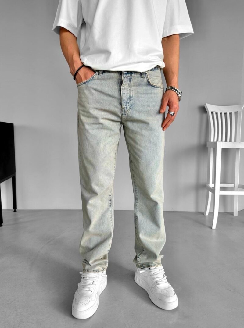 MAFIA ICE BLUE BAGGY JEANS