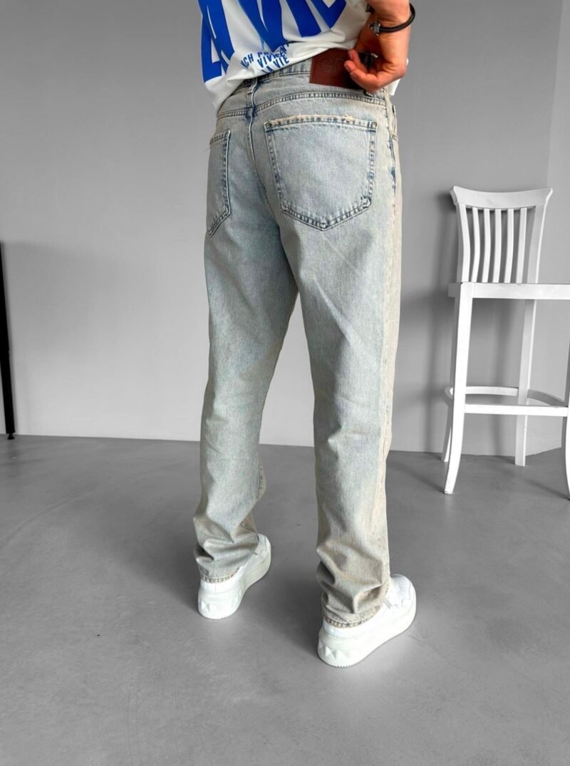 MAFIA ICE BLUE BAGGY JEANS - Image 2