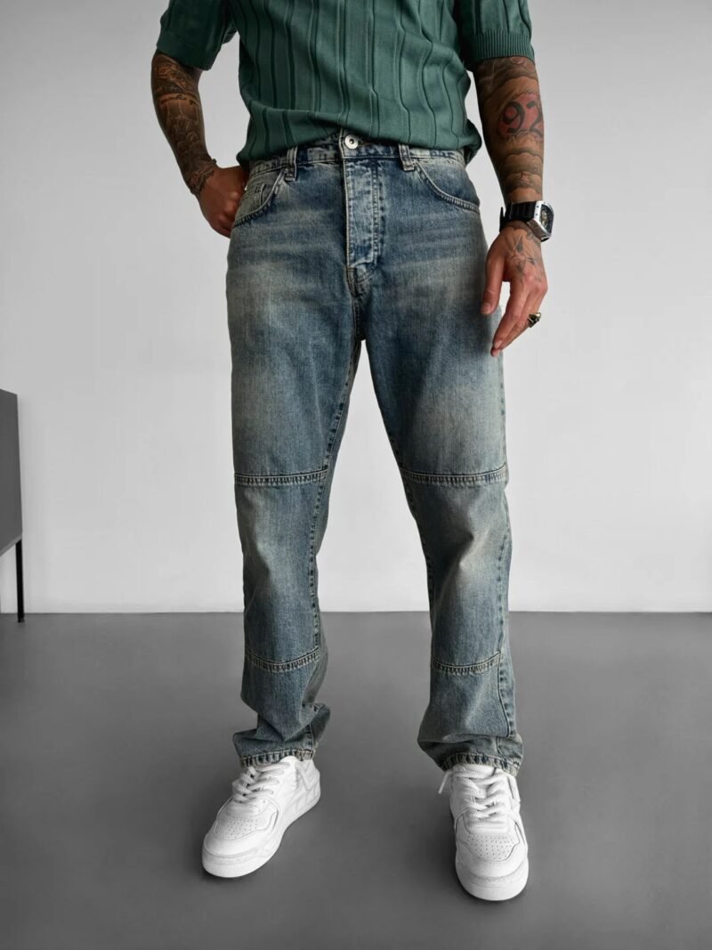 MAFIA RIGID BLUE BAGGY JEANS