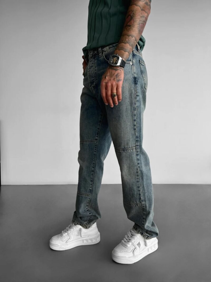 MAFIA RIGID BLUE BAGGY JEANS - Image 2