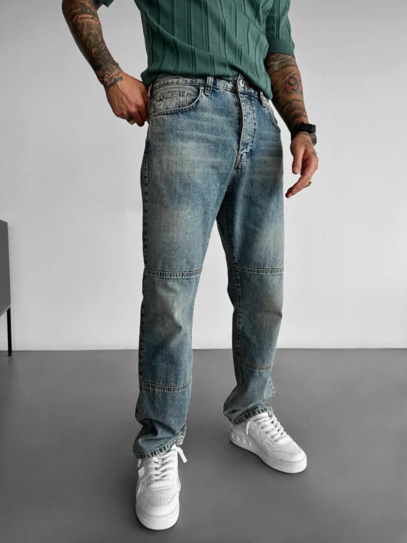 MAFIA RIGID BLUE BAGGY JEANS - Image 4