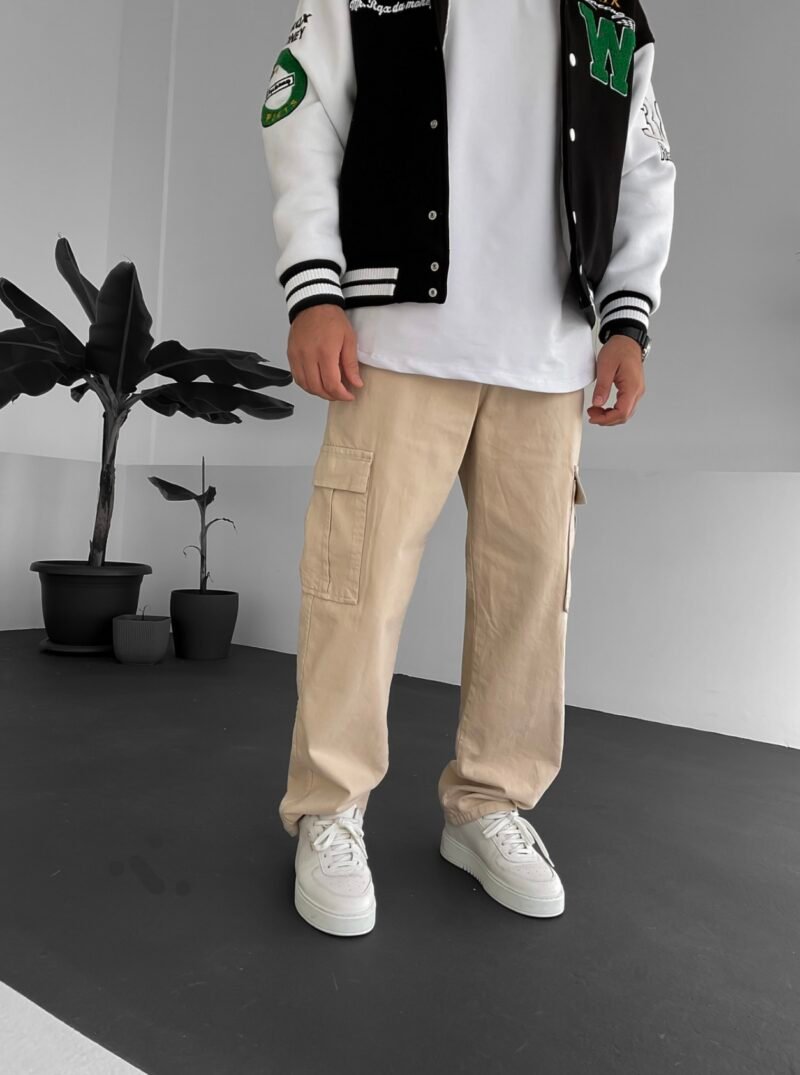 RP PREMIUM LIGHT BEIGE CARGO PANTS