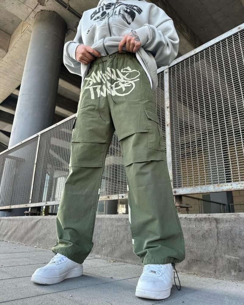 DF AUTHENTIC HAKI CARGO PANTS