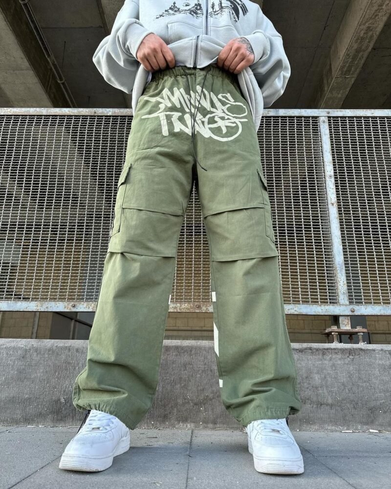 DF AUTHENTIC HAKI CARGO PANTS - Image 3