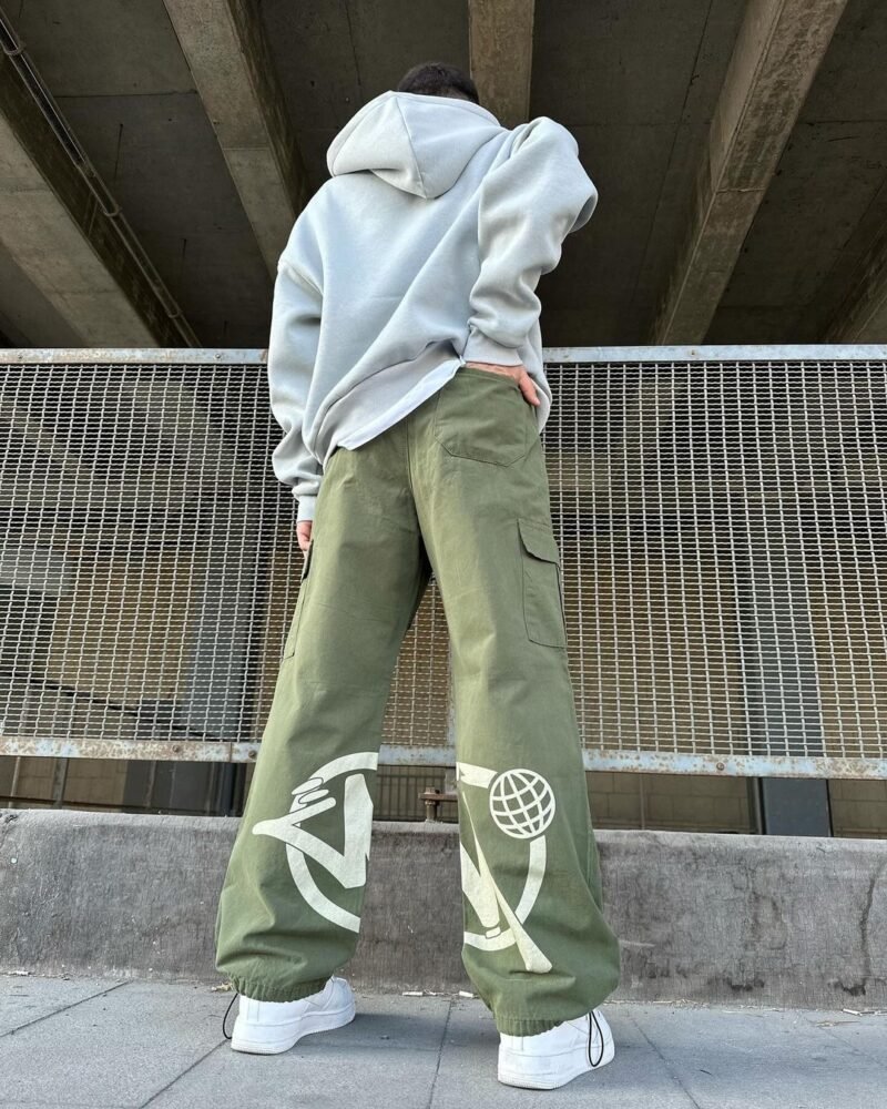 DF AUTHENTIC HAKI CARGO PANTS - Image 4