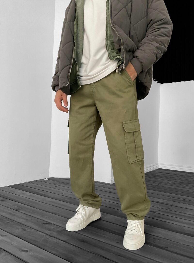 RP PREMIUM HAKI CARGO PANTS - Image 3