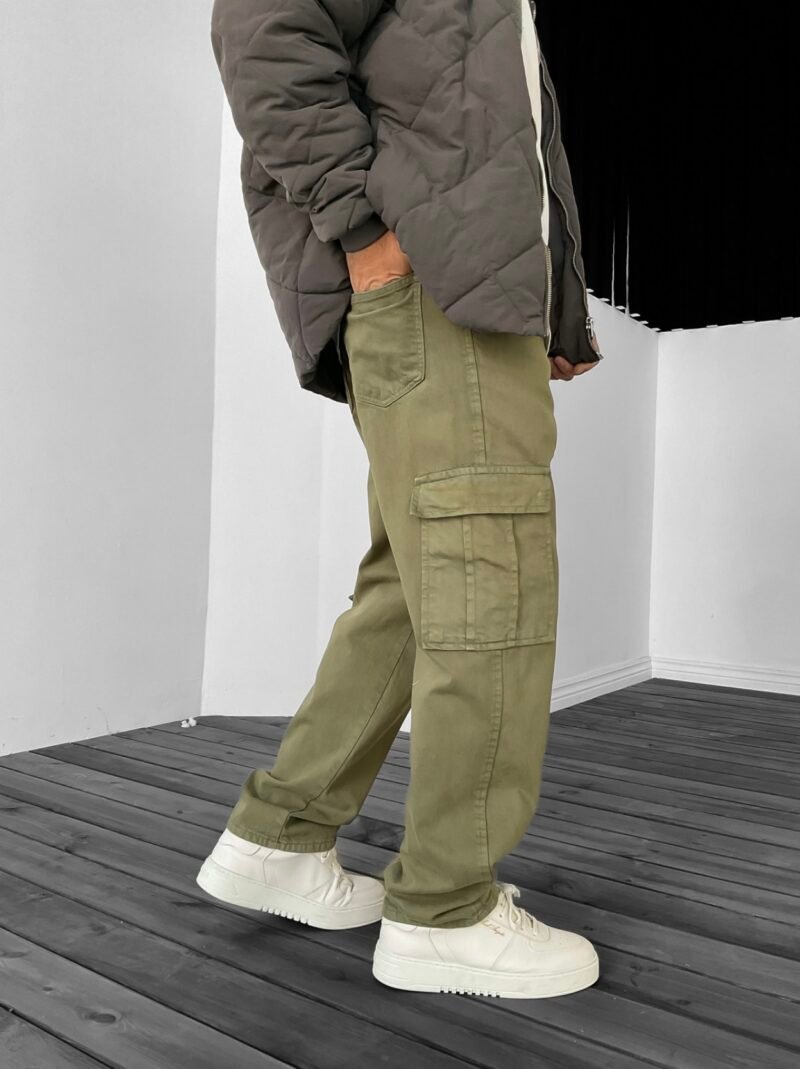 RP PREMIUM HAKI CARGO PANTS - Image 4