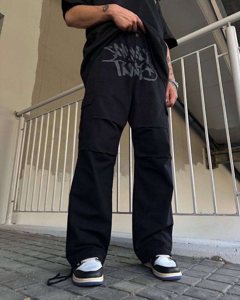 DF AUTHENTIC BLACK MINUS TWO PANTS