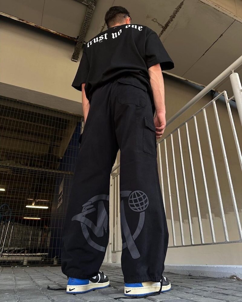 DF AUTHENTIC BLACK MINUS TWO PANTS - Image 3