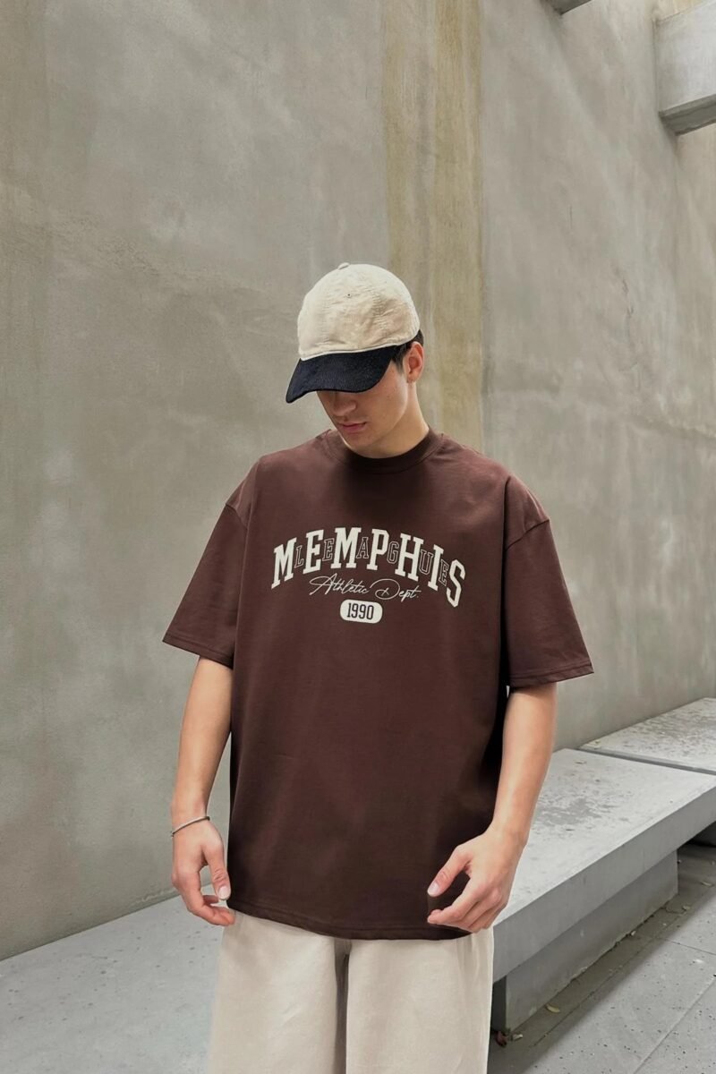 MEMPHIS BROWN OVERSIZED TSHIRT