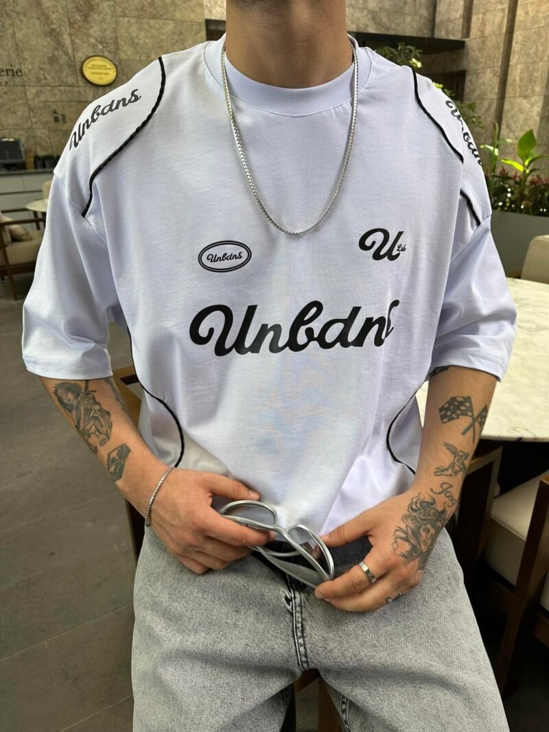 PREMIUM UNBDNS WHITE OVERSIZED TSHIRT