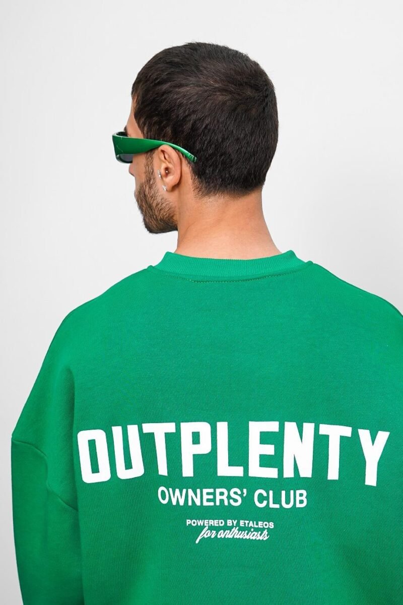 OUTPLENTY PREMIUM GREEN SWEATSHIRT - Image 4