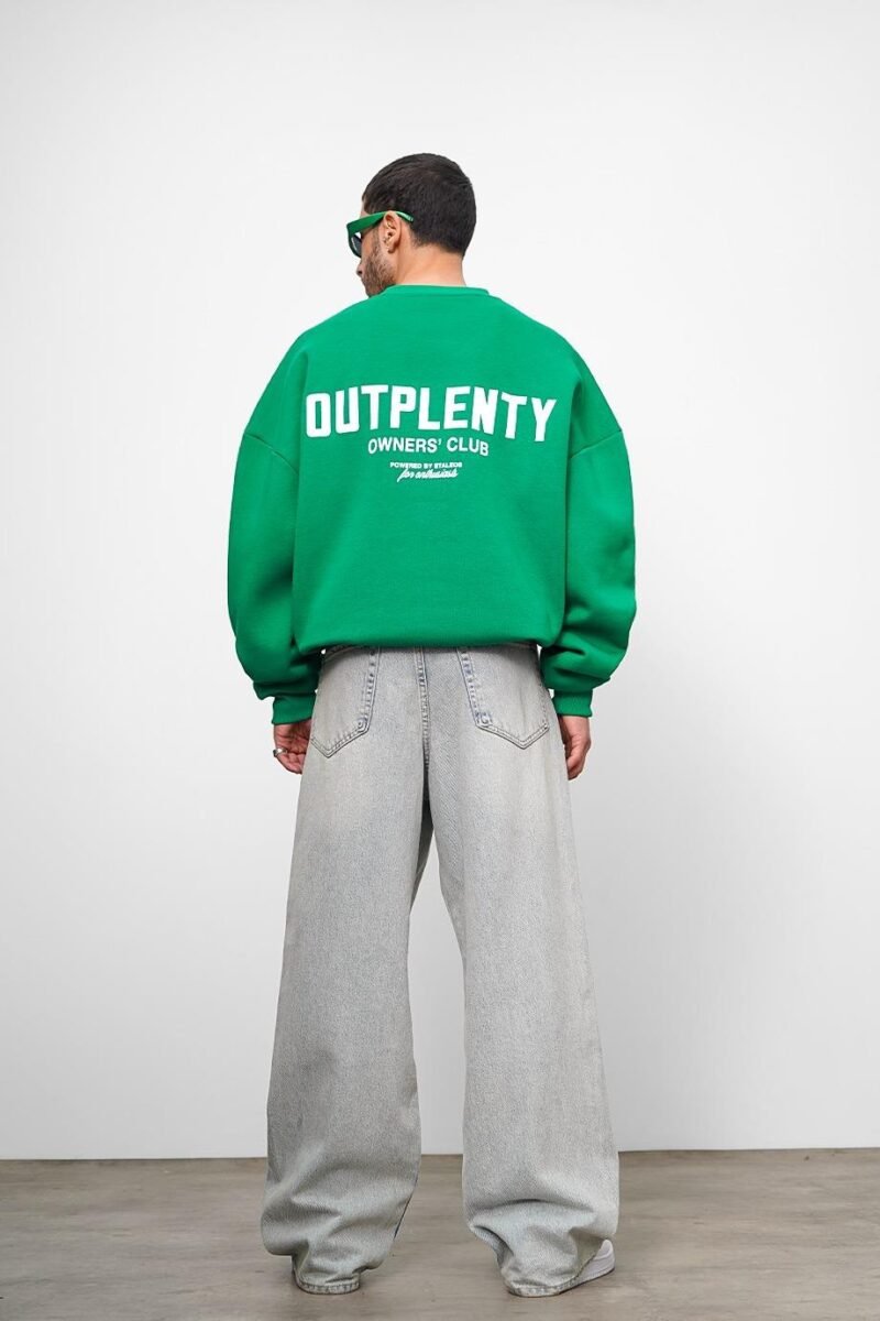 OUTPLENTY PREMIUM GREEN SWEATSHIRT - Image 5