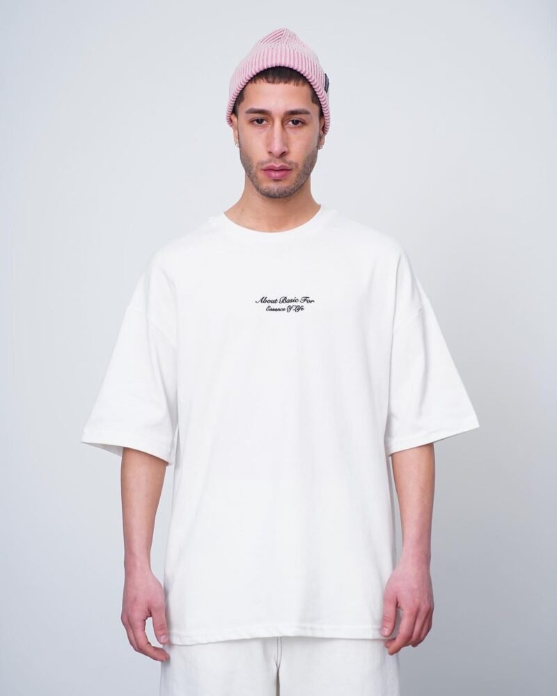 ABOUT BASIC PREMIUM WHITE TSHIRT - Image 4