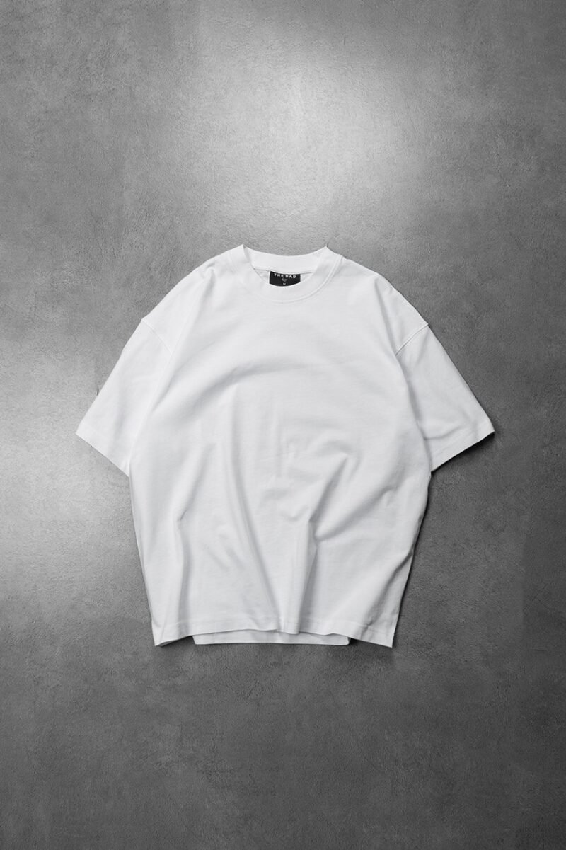 THE DAD AUTHENTIC WHITE OVERSIZED TSHIRT