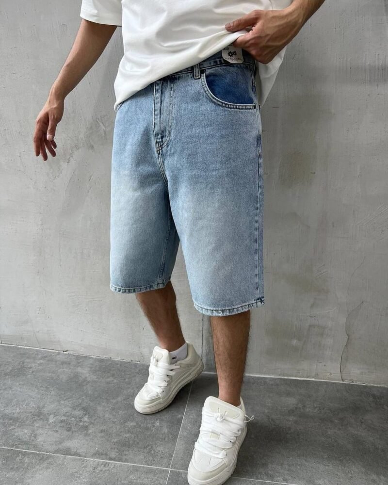 DIFRANSEL PREMIUM BLUE DENIM SHORTS