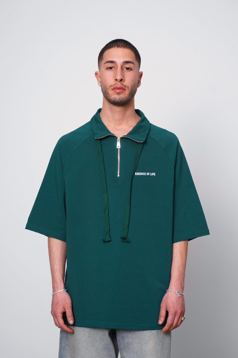 ESSENCE OF LIFE GREEN POLO - Image 3