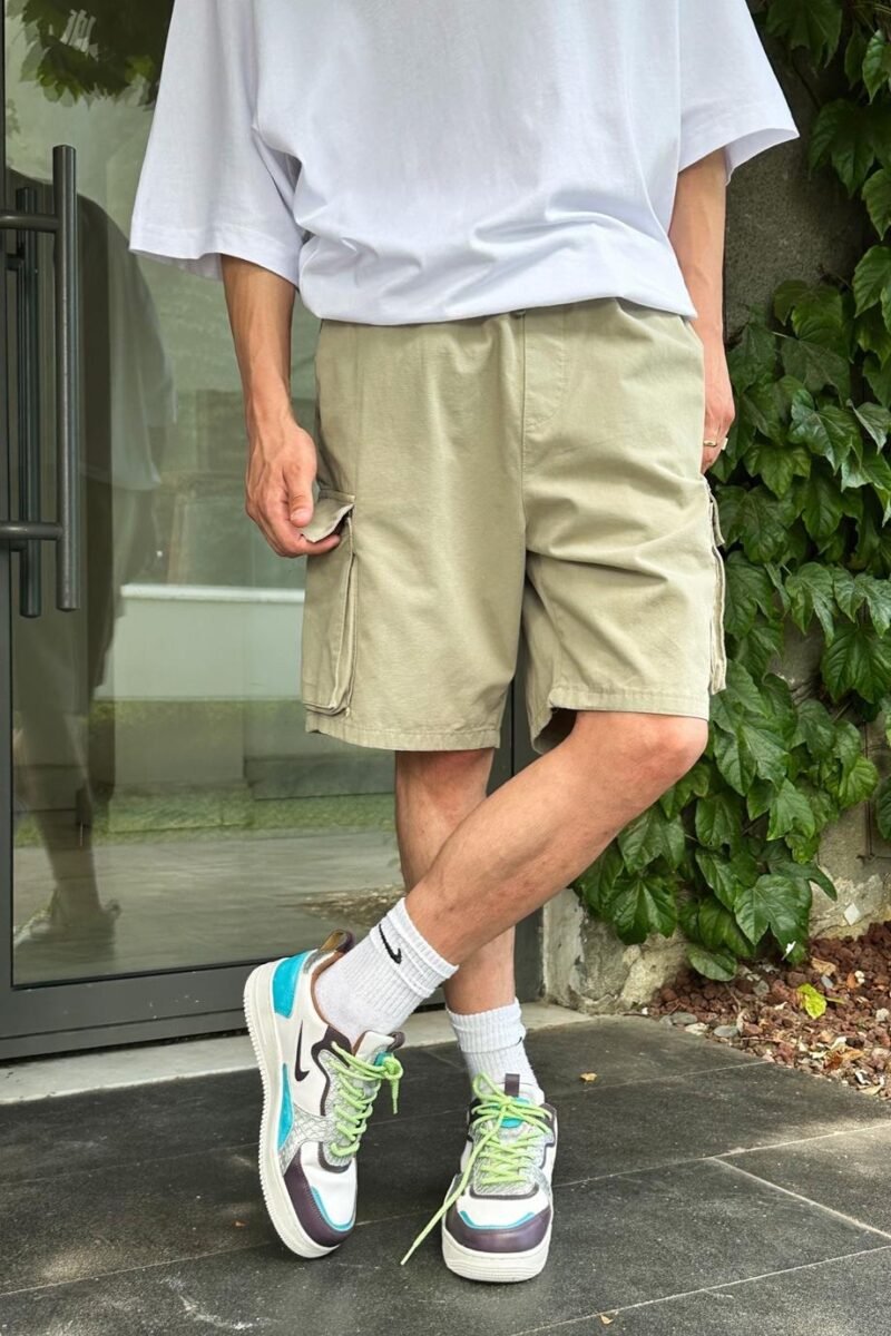 DF PREMIUM HAKI CARGO SHORTS
