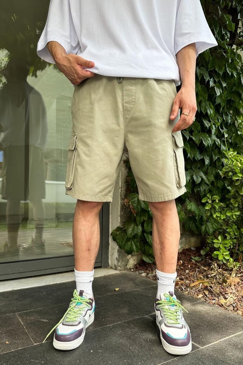 DF PREMIUM HAKI CARGO SHORTS - Image 2