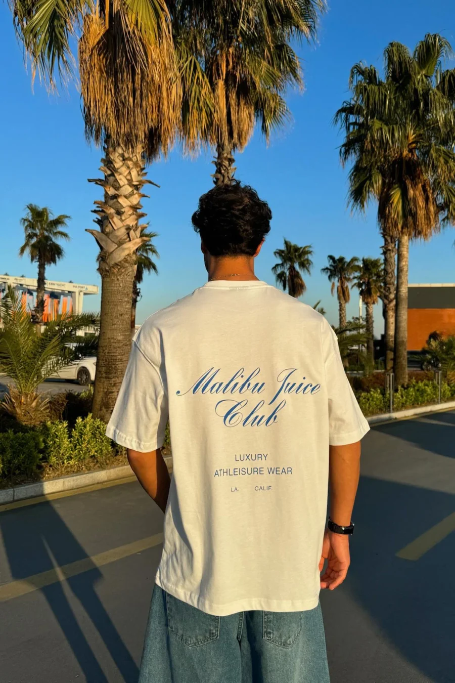 "Juice Club" Graphic Oversize T-Shirt - Image 2