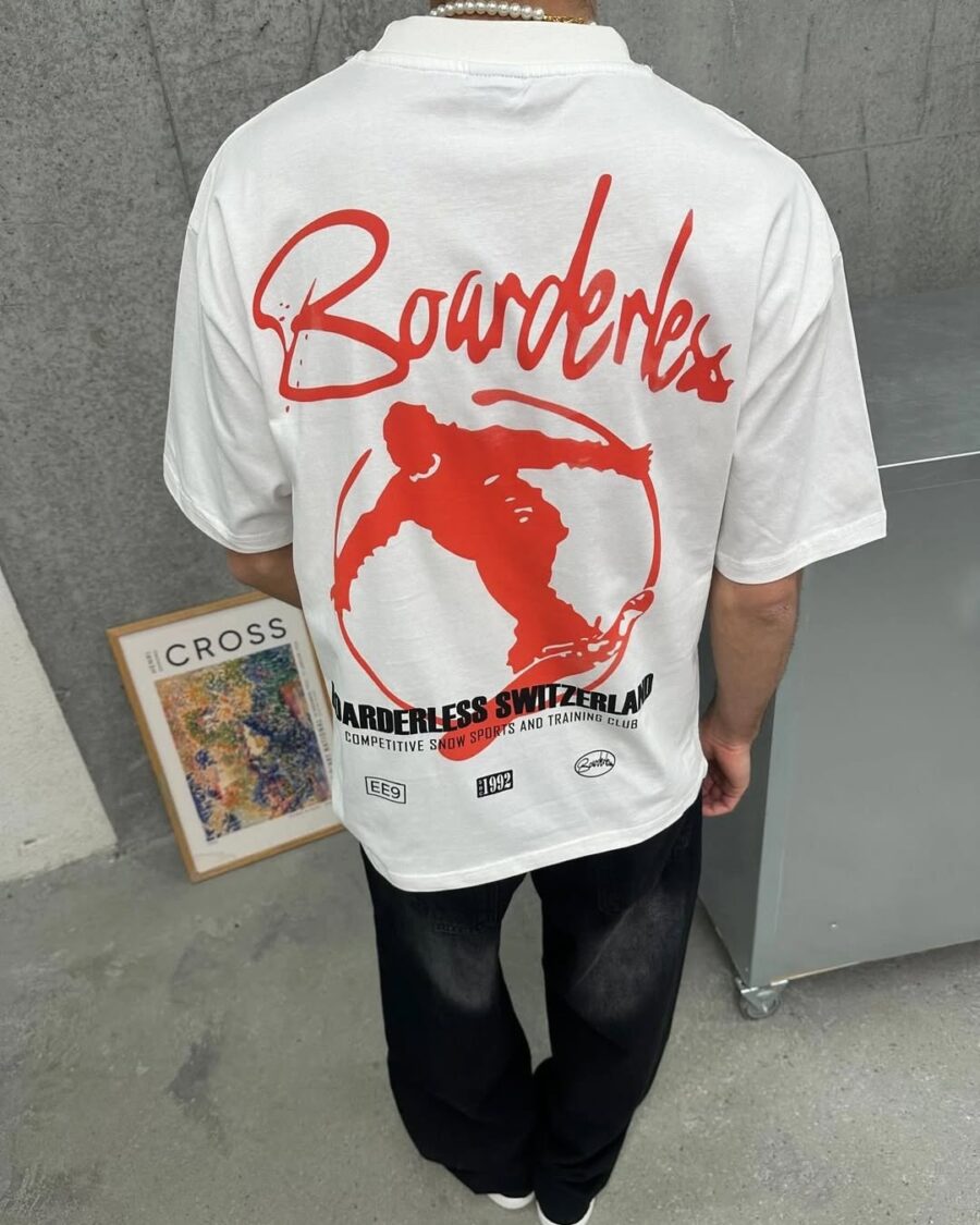 Boarderless Premium Oversize T-Shirt - Image 3