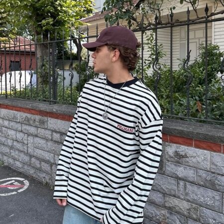 PM PREMIUM STRIPED SWEATSHIRT