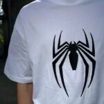 "Spider" White Premium Oversize T-shirt - Image 3