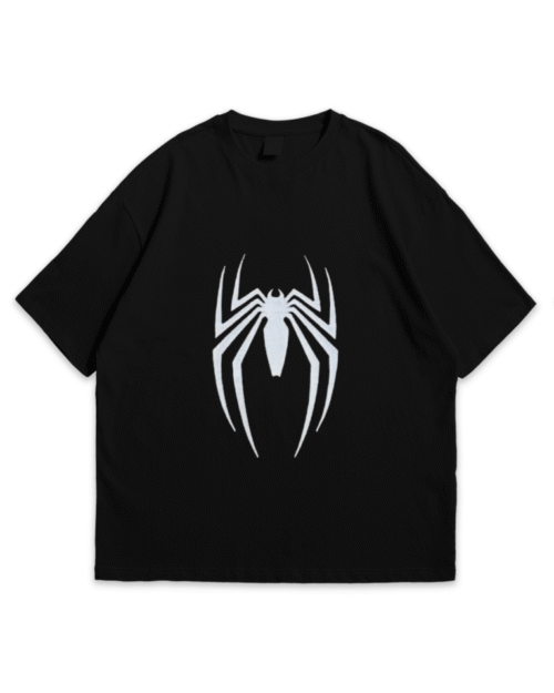 "Spider" Black Premium Oversize T-shirt