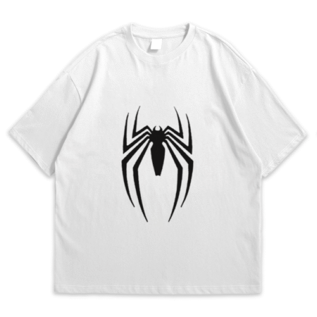 "Spider" White Premium Oversize T-shirt