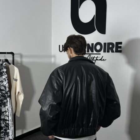 Vintage Premium Leather Bomber Jacket