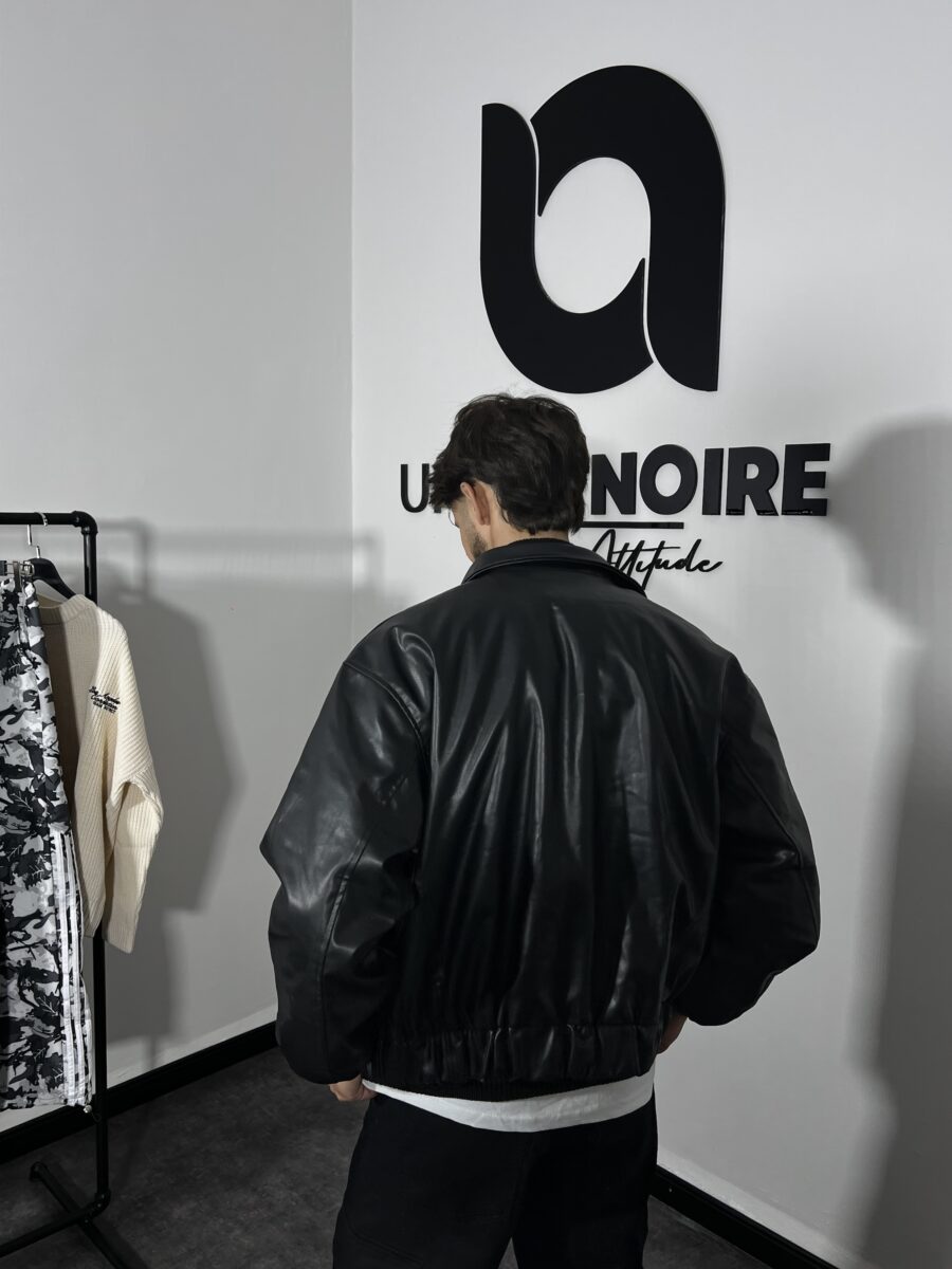 Vintage Premium Leather Bomber Jacket