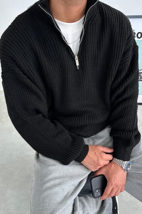 "Old Money" Premium Black Sweatshirt