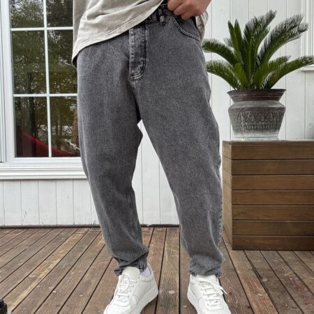 Anthracite Boyfriend Premium Jeans