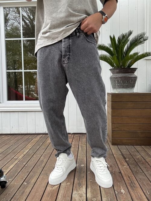 Anthracite Boyfriend Premium Jeans