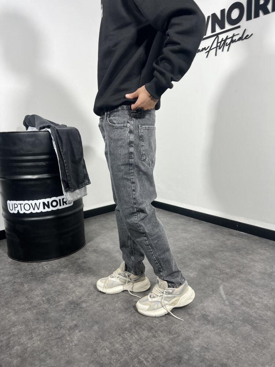 Gray Premium Boyfriend Jeans - Image 4