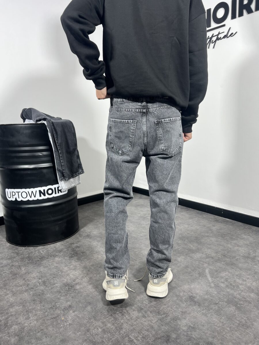 Gray Premium Boyfriend Jeans - Image 2