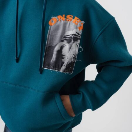 On Set Deep Teal Hoodie