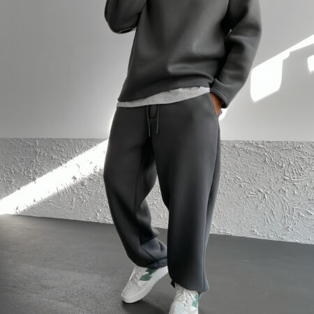 Smoked Basic Straight Leg Tracksuit