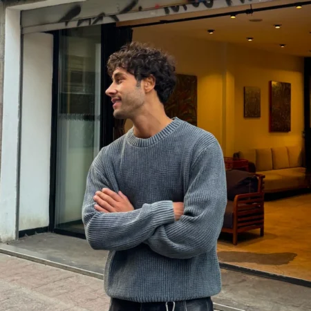 Basic Fume Knit Sweater