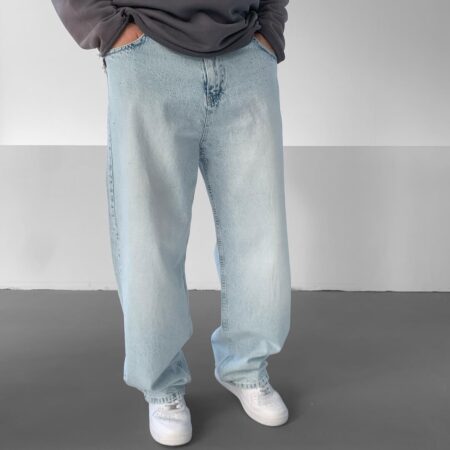 Ice Blue Ultra Baggy Jeans