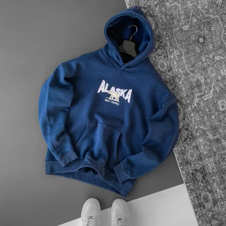 Alaska Navy Oversize Hoodie