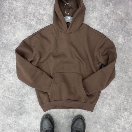 Brown Basic Hoodie