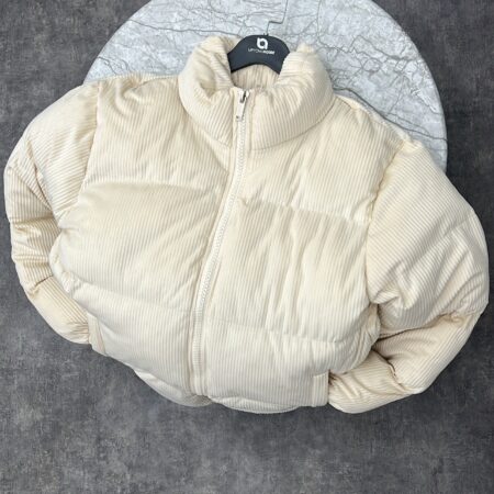 Cream Puffer Jacket