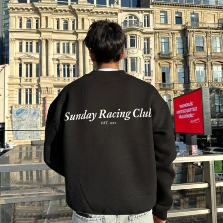 Sunday Racing Club Black Sweatshirt