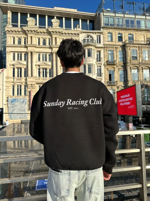 Sunday Racing Club Black Sweatshirt