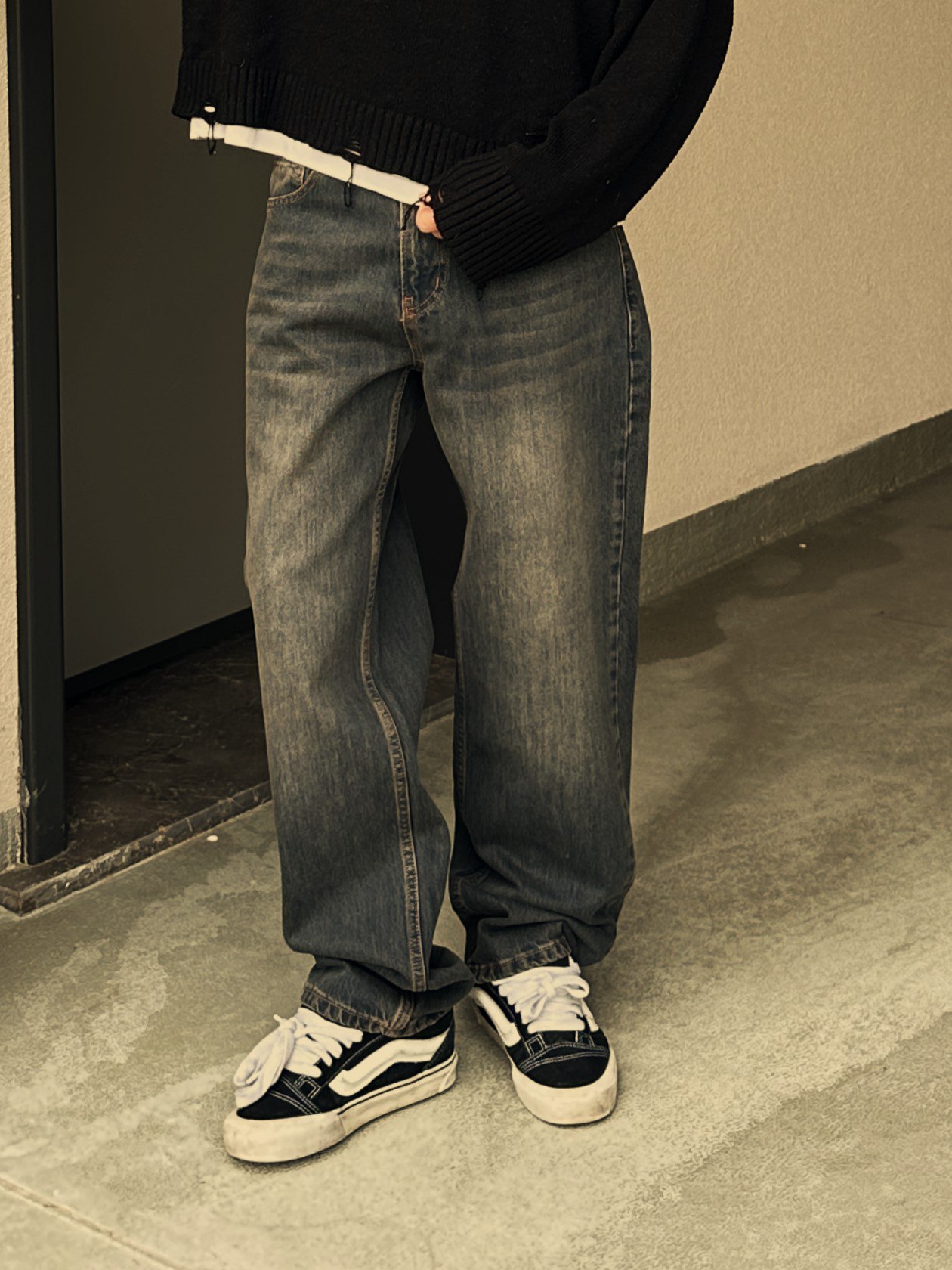 RP Stonewash Baggy Jeans