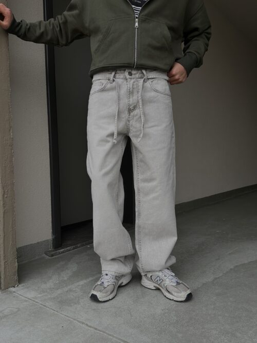 RP Light Grey Baggy Jeans