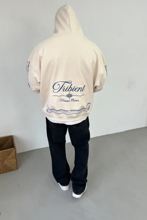 JJ - Tribient Patterned Oversize Sweatshirt