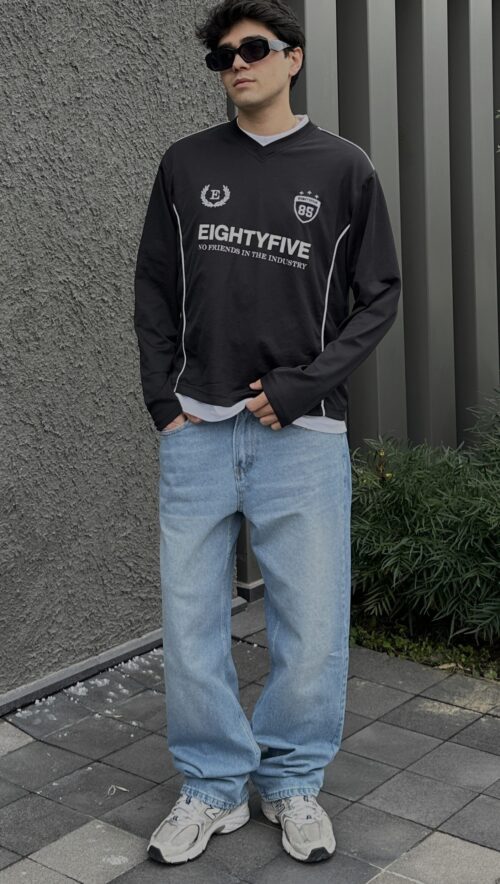 RP Ice Blue Baggy Jeans