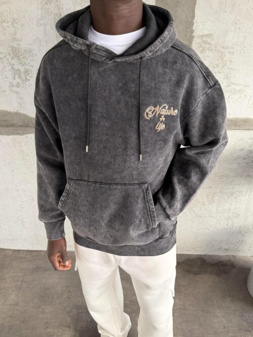 KE - Naturo Life X Acid Wash Oversize Hoodie